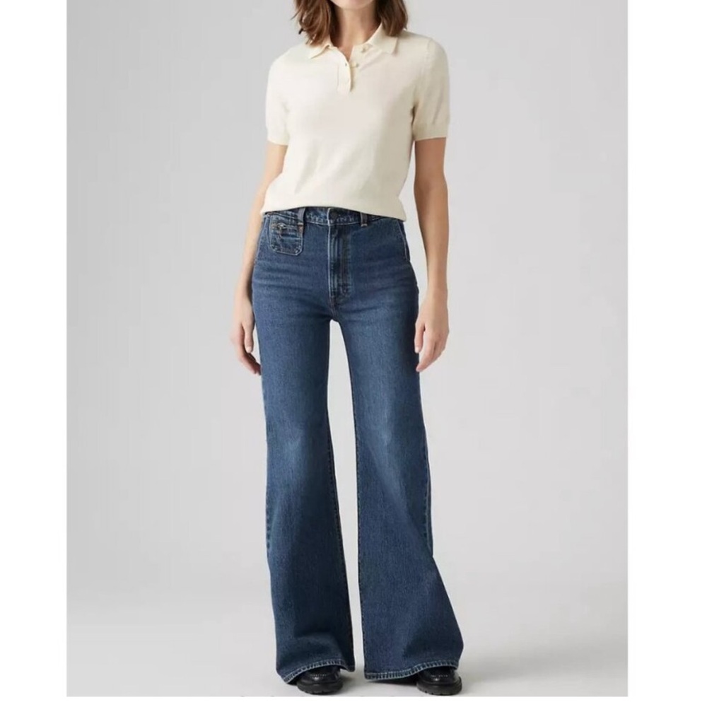 Levi's Ribcage  Bell Flared  Denim  Jeans